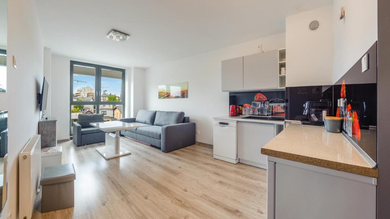 Apartamenty Sun & Snow Miedzyzdrojski Rynek เมียนซิดดรอแย ภายนอก รูปภาพ